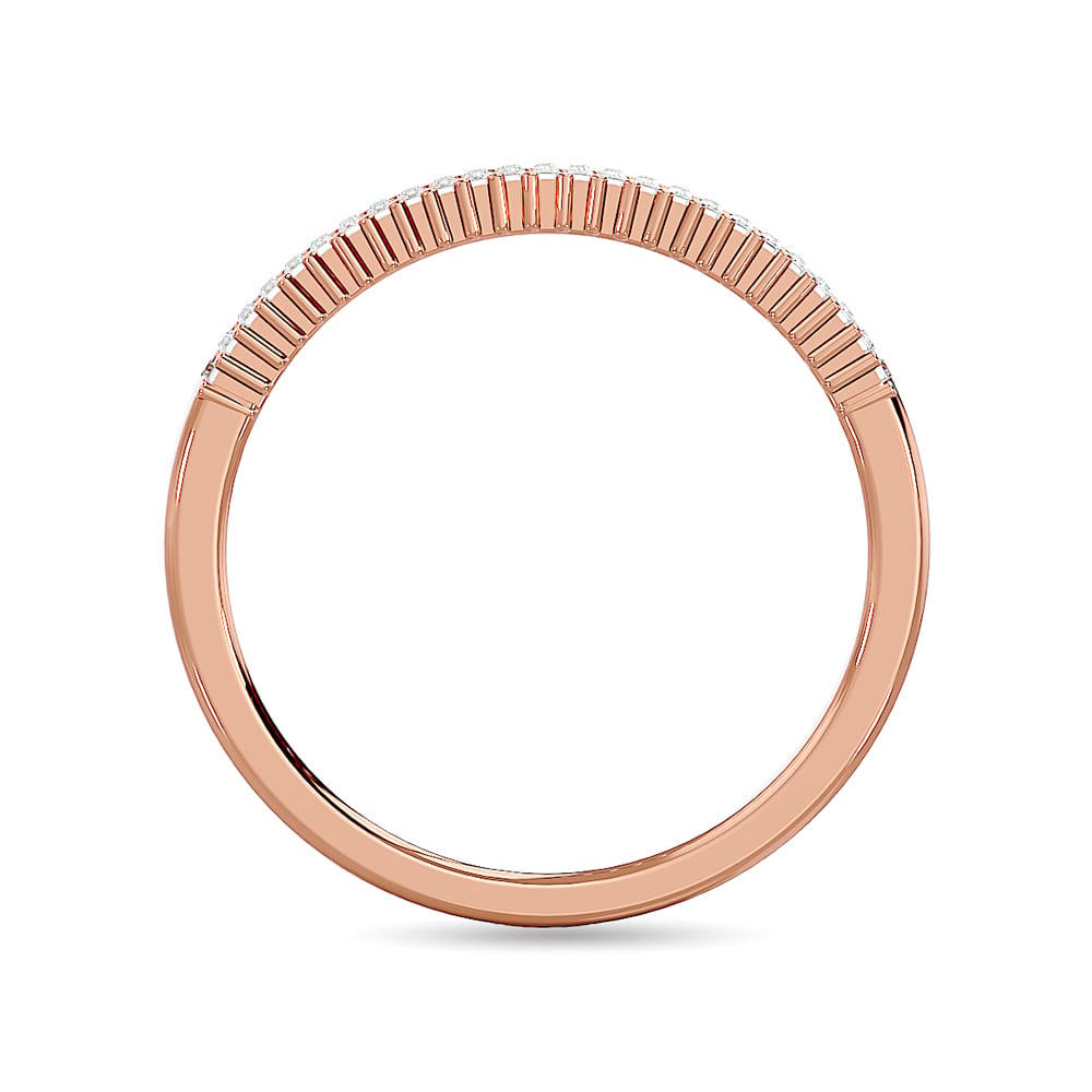Diamond Anniversary Band 1/6 Ct.tw in 14K Rose Gold