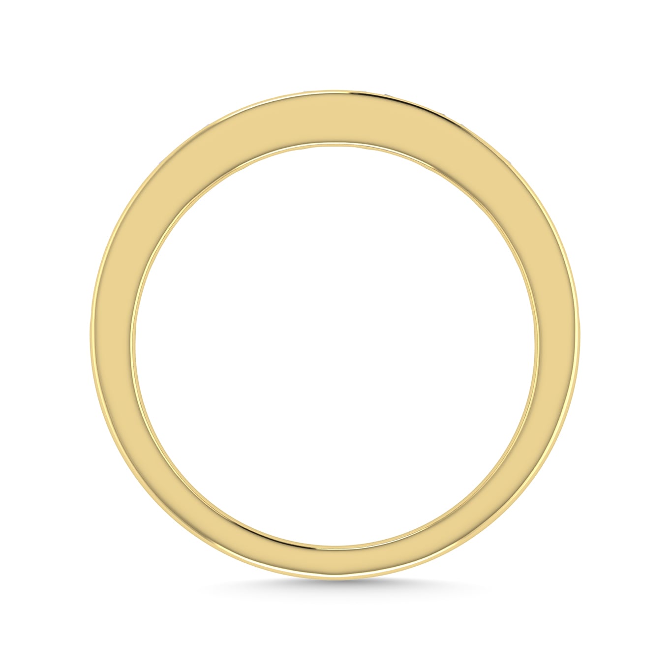 Diamond 3/8 Ct.Tw. Baguette Cut Anniversary Band in 14K Yellow Gold