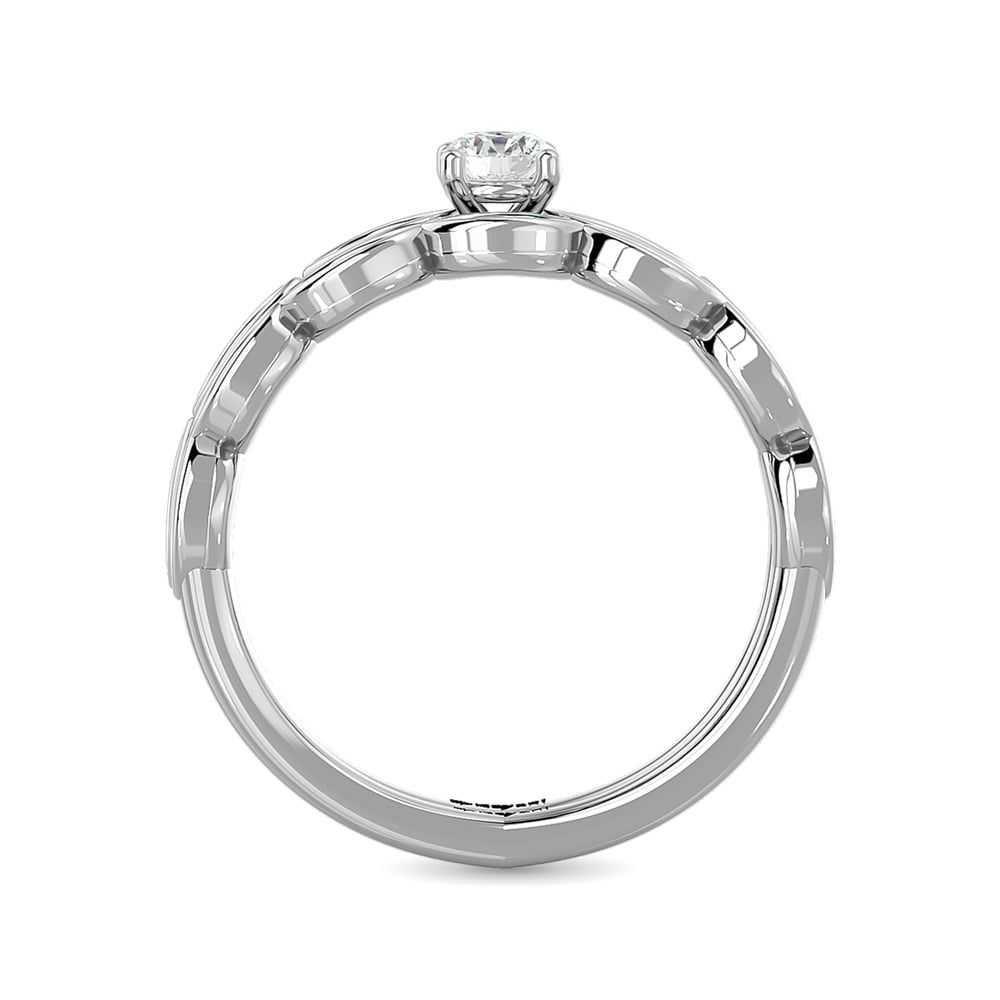 Diamond 1 Ct.Tw. Bridal Ring in 14K White Gold