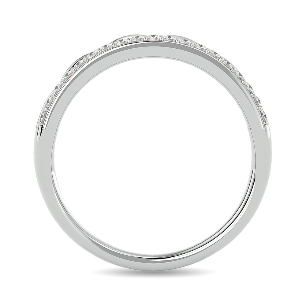Diamond 1/8 Ct.tw Stackable Ring in 14K White Gold
