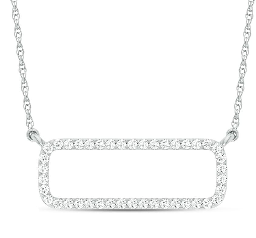 14k 0.10ct Diamond Necklace