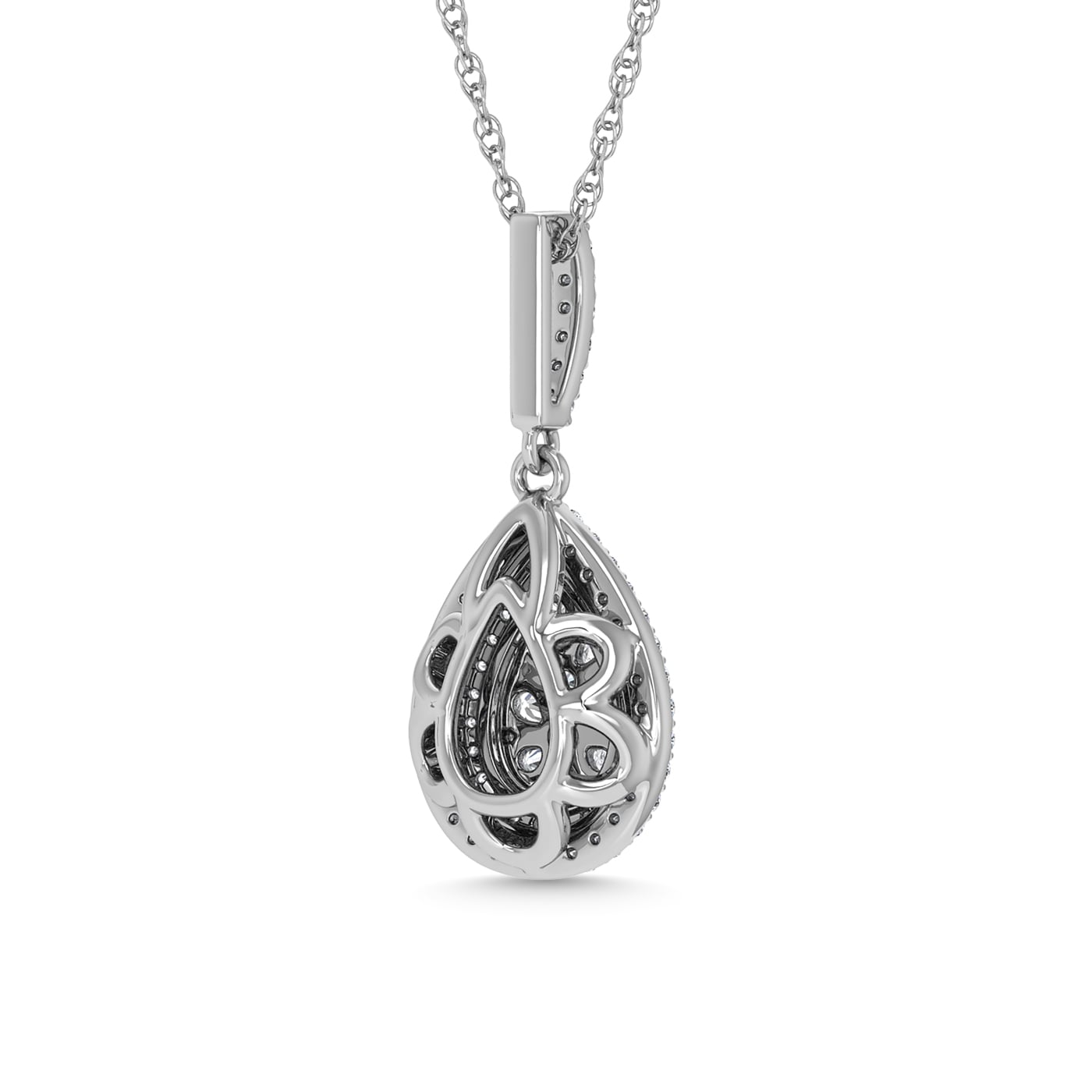 Diamond 3/4 Ct.Tw. Fashion Pendant in 14K White Gold
