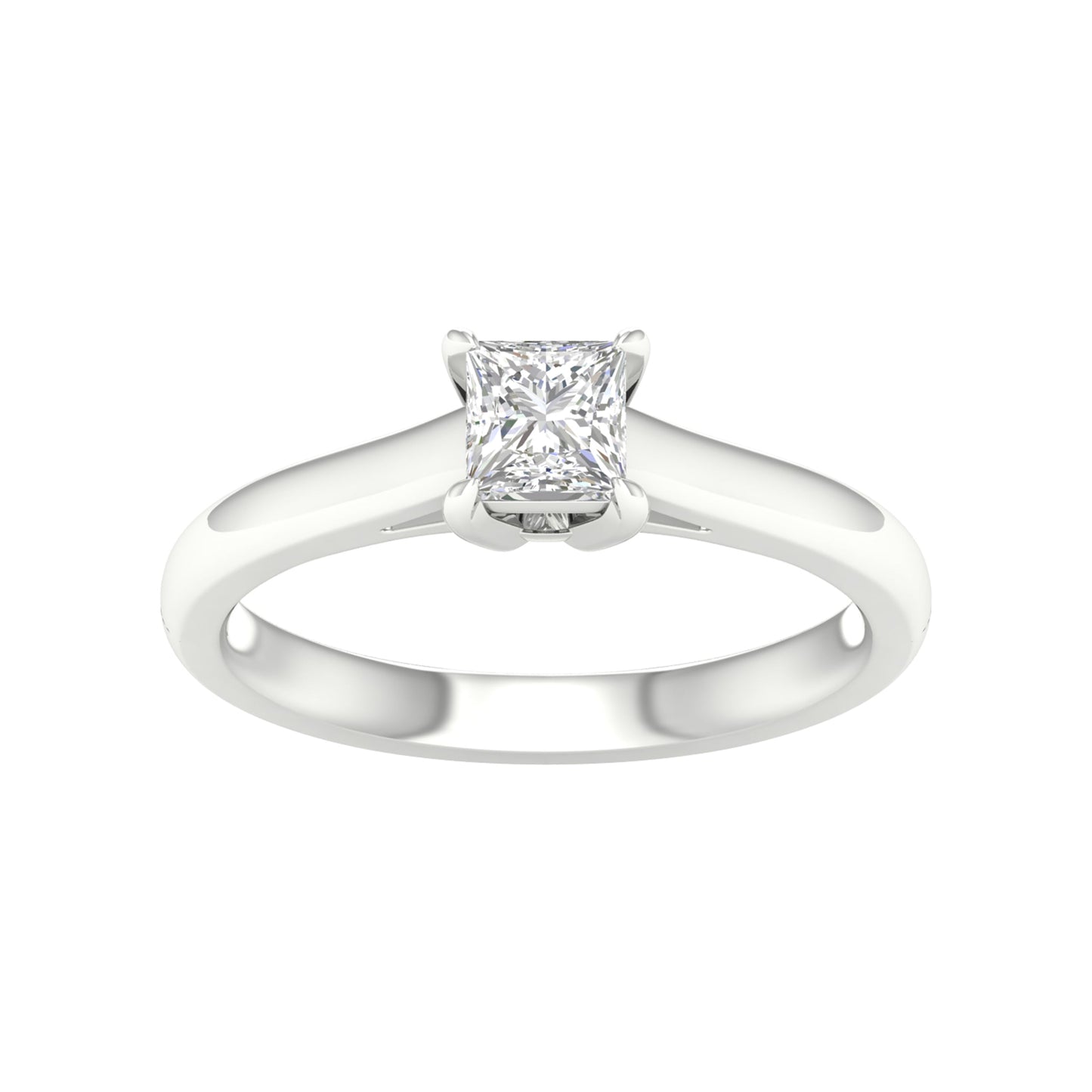 14K 0.50CT Certified Lab Grown Diamond Ring ( IGI Certified )