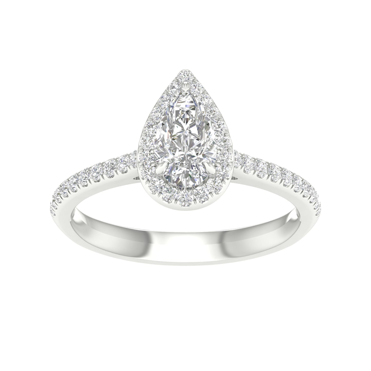 14K 1.25CT Certified Lab Grown Diamond Ring ( IGI Certified )