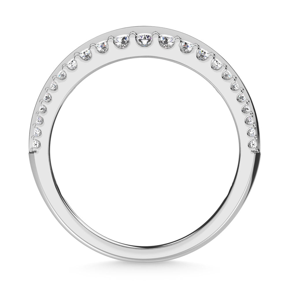 14K White Gold Diamond 1 Ct.Tw. Fashion Band