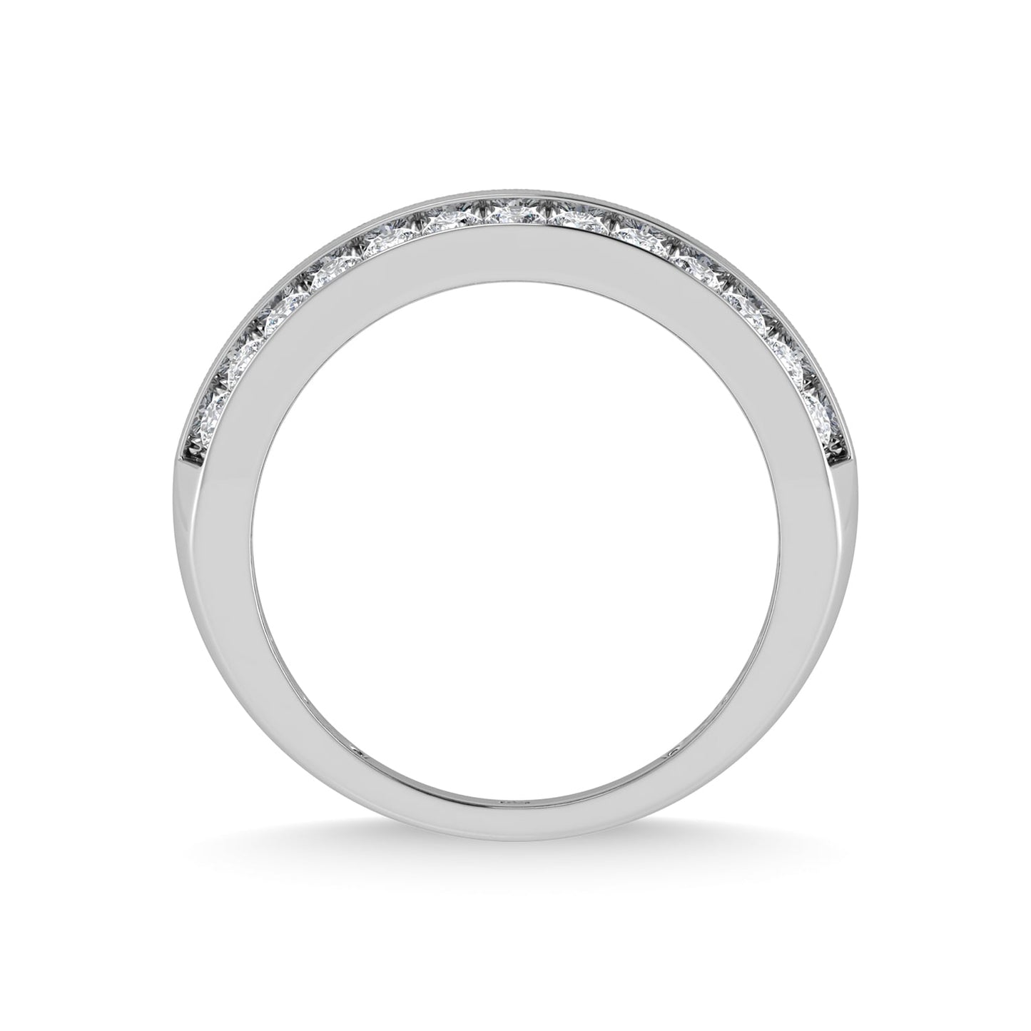 14K White Gold Diamond 1 Ct.Tw. Men?s Ring