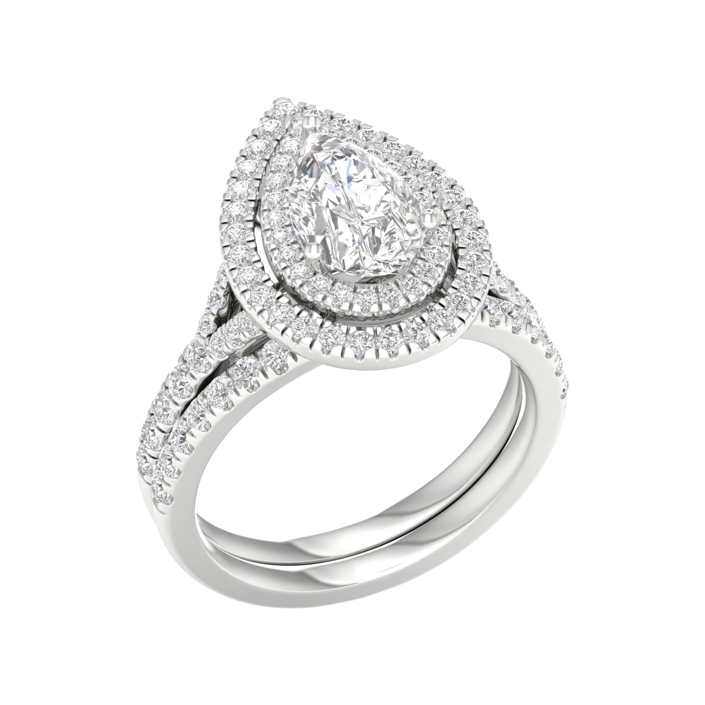 14K 2.25CT Lab Grown Diamond Bridal Ring