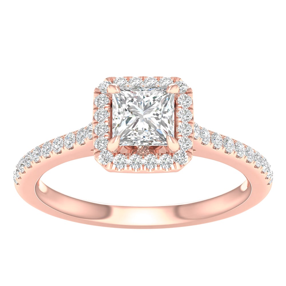 14K 1.25CT Lab Grown Diamond Engagement Ring