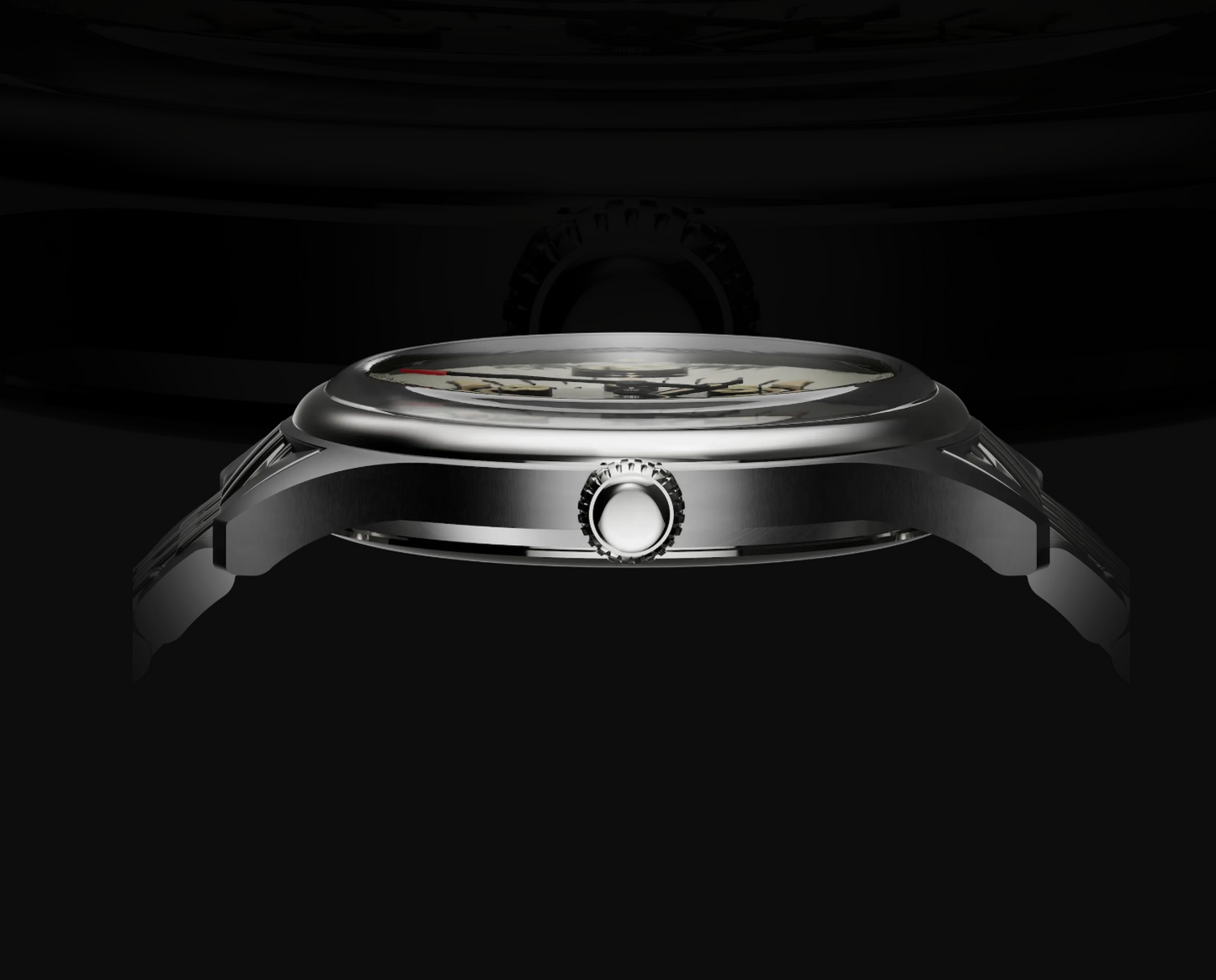 BENRUS 3061 BOR Automatic Swiss Made Men's Watch ETA 2892 Sapphire Crystal