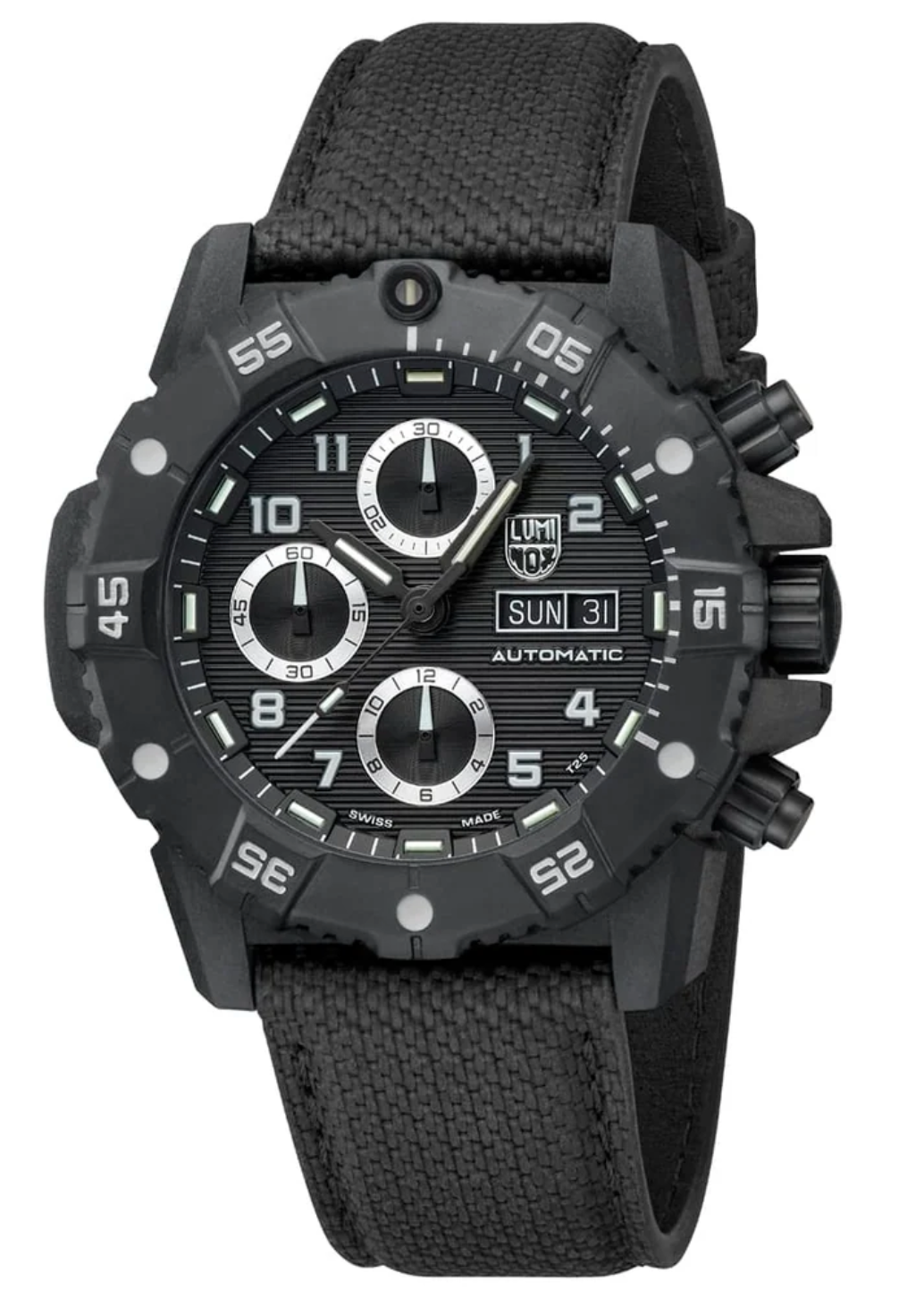 Luminox XS.3881 Master Carbon SEAL Automatic Chronograph 45mm Sapphire Crystal Swiss Men's Watch