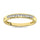 10K Yellow Gold 1/5 Ct.Tw. Diamond Anniversary Band