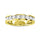 Diamond Machine Band 1/4 Ct.tw Round-cut 10K Yellow Gold