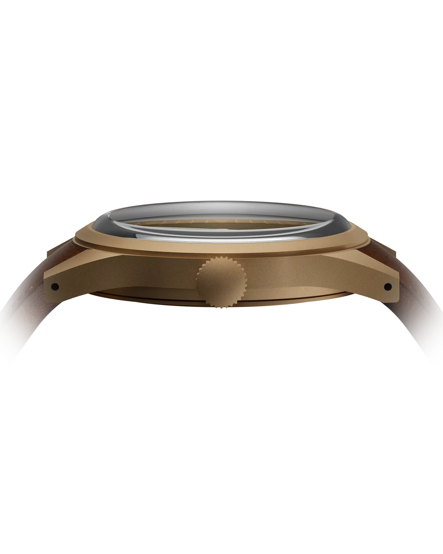 BENRUS DTU UB Swiss Automatic 38mm Bronze PVD Field Watch DTU-BR-G-038-03