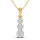 10K 0.22CT Diamond Pendant