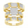 10K 0.50CT Diamond Trio Set