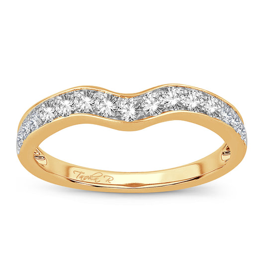 14K 0.50CT Diamond Enhancer Band