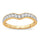 14K 0.50CT Diamond Enhancer Band