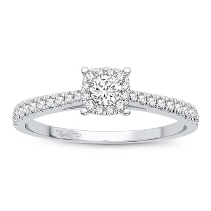 10K 0.09CT Diamond Ring