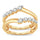 14K 0.50CT Diamond Ring Guard