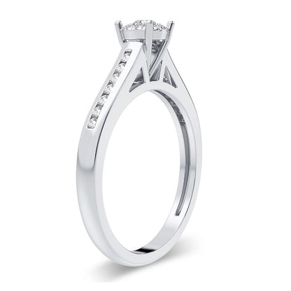14K 0.22CT Diamond Ring