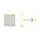 10K 0.33CT Diamond Earring