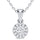 14K 0.27CT DIAMOND PENDANT