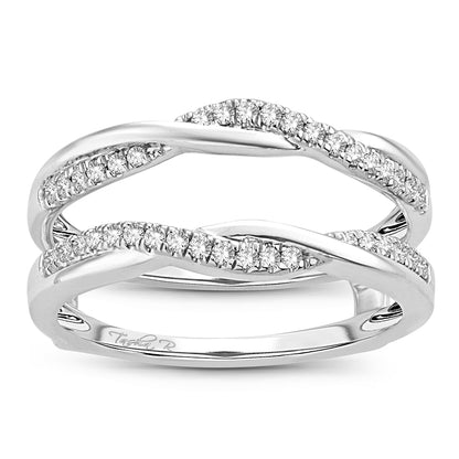 14K 0.25CT Diamond RING GUARD.