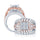 14K 4.00CT Diamond BRIDAL RING
