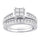 10K 0.50ct Princess cut Diamond Ring