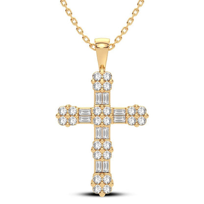 14K 0.50CT Diamond Pendant