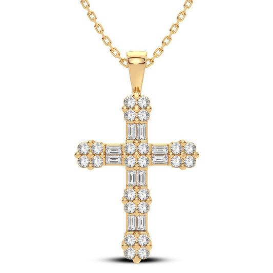 14K 0.50CT Diamond Pendant