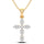 14K 0.25CT Diamond Pendant