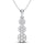 14K 0.75CT Diamond Pendant