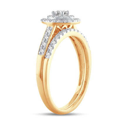 14K 0.50CT DIAMOND BRIDAL RING