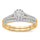 14K 0.50CT Diamond BRIDAL RING