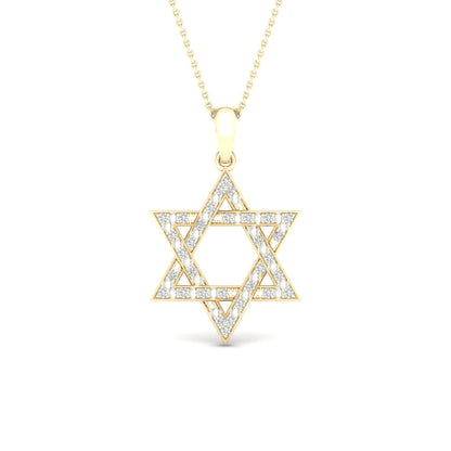 10K 0.10CT Diamond PEND