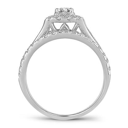 14K 1.00CT DIAMOND BRIDAL RING
