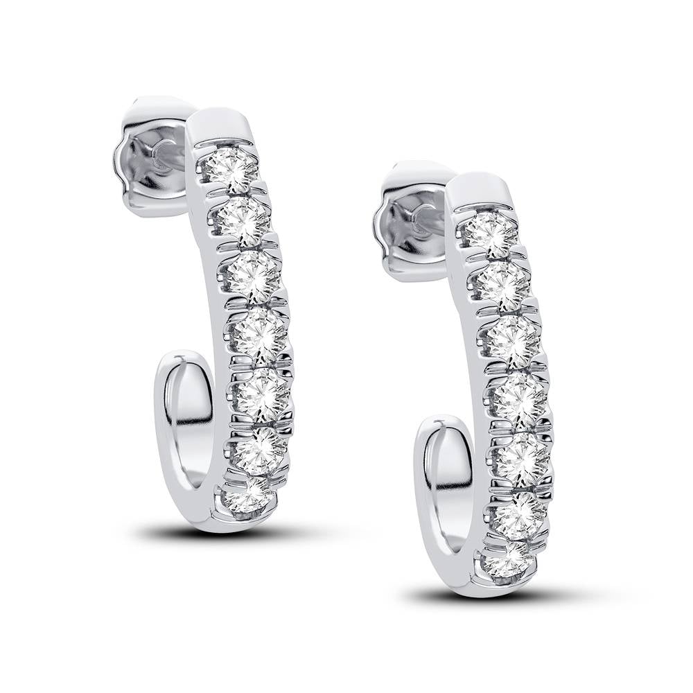 14K 0.27CT Diamond Earring