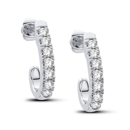 14K 0.27CT Diamond Earring