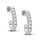 14K 0.27CT Diamond Earring