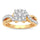 14K 0.50CT Diamond Ring