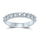 14K 0.21Ct Diamond Ladies Band (9 Diamond Stones)