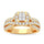 10K 1.00CT Diamond Ring