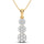 14K 0.75CT Diamond Pendant
