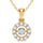 14K 0.25CT DIAMOND PENDANT