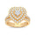 14K 1.00CT Diamond Bridal Ring
