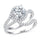 14K 0.69CT Diamond SEMI MOUNT