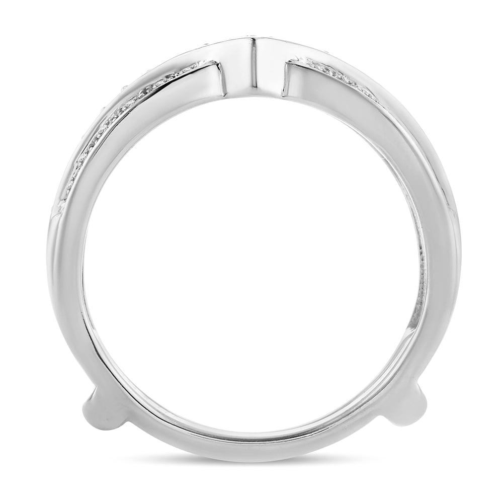 14K 0.75CT Diamond RING GUARD