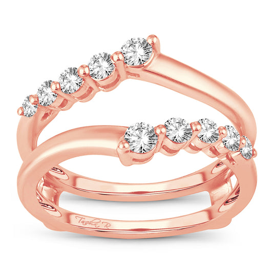 14K 0.50CT Diamond Ring Guard