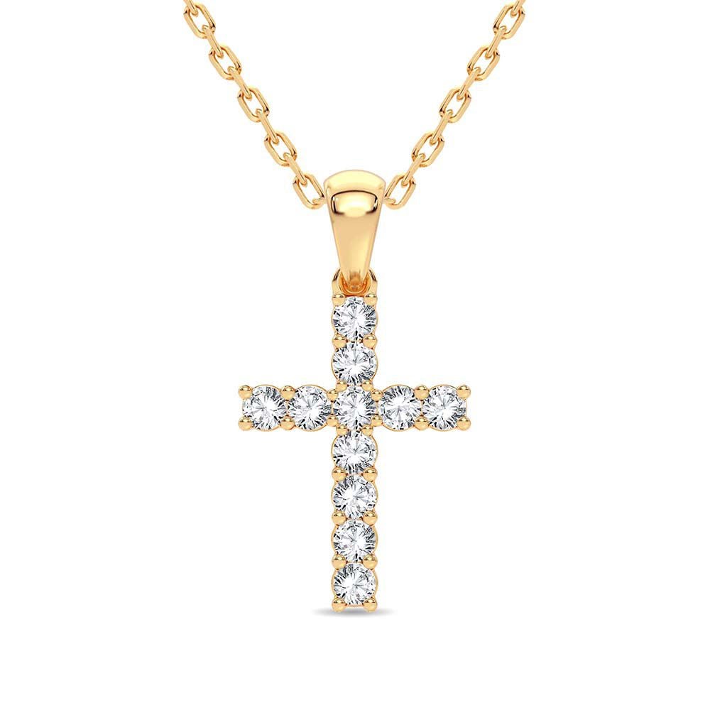 14K 0.50CT Diamond Pendant